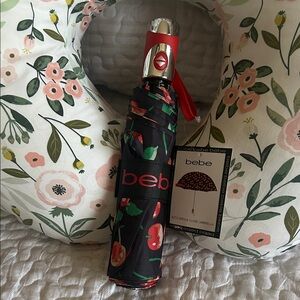 Bebe Cherries Black Red Silver
Auto Open Umbrella